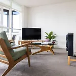 Iconic Mid-Century Modern, Waterfront Apartment