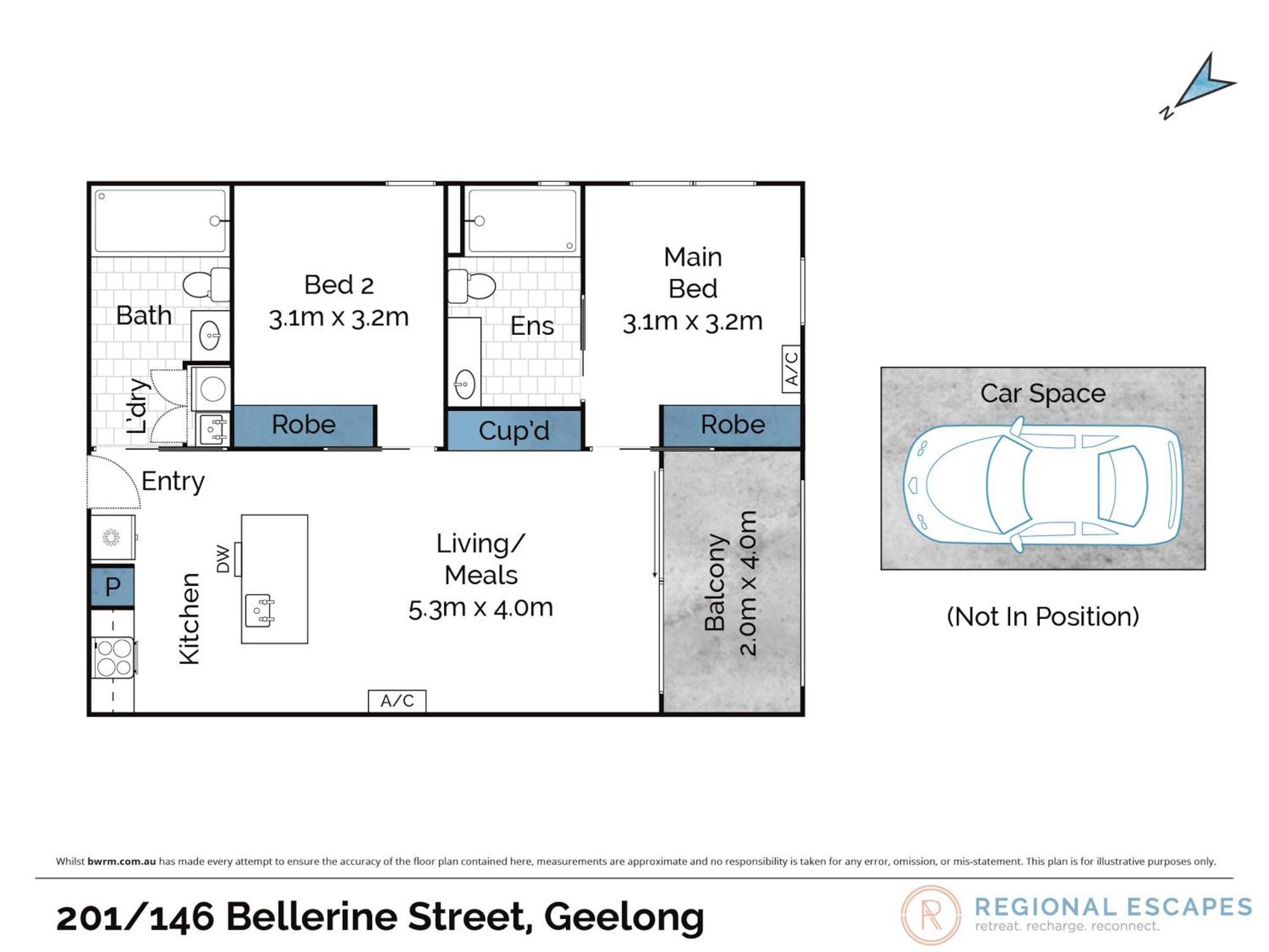 Retreat On Bellerine I 2br I Cbd